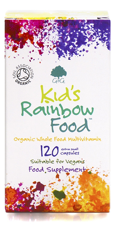 G&G Vitamins - BIO ORGANIC KID’S RAINBOW FOOD 120 cps- - Datum minimální spotřeby 1/2024
