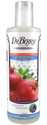 Dr Berry Naturals – Sprchový gel s granátovým jablkem – 250 ml