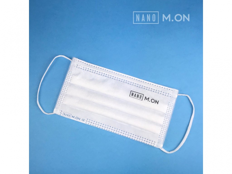 NANO M.ON roušky - Prémiová nanovlákenná zdravotnická maska (50 ks) - EXP. 12/2023