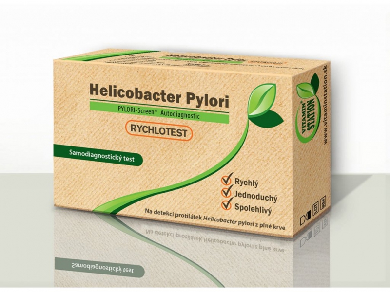 Rychlotest Helicobacter Pylori - Datum minimální spotřeby 31.5.2024