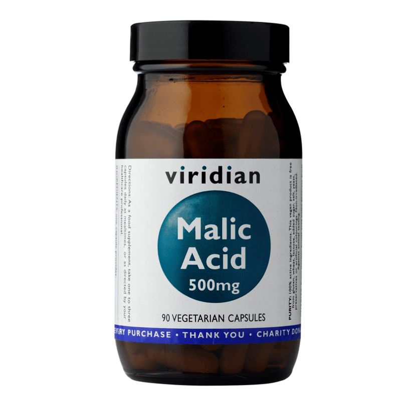 Viridian - Malic Acid 90 kapslí - AKCE