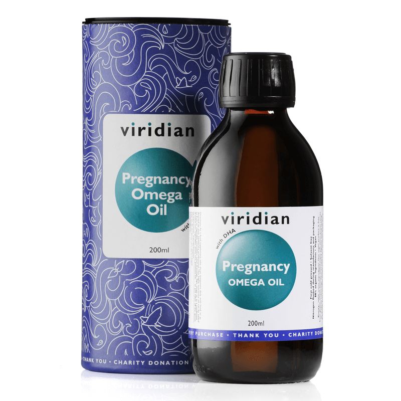 Viridian - Pregnancy Omega Oil 200ml - Omega olej pro těhotné