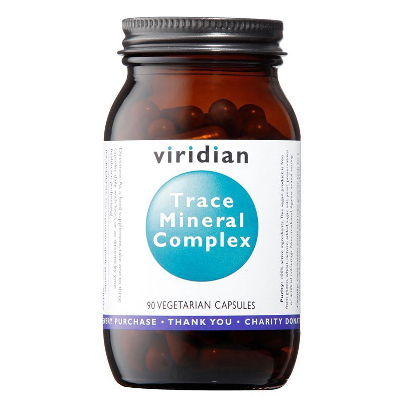 Viridian - Trace Mineral Complex 90 kapslí - AKCE