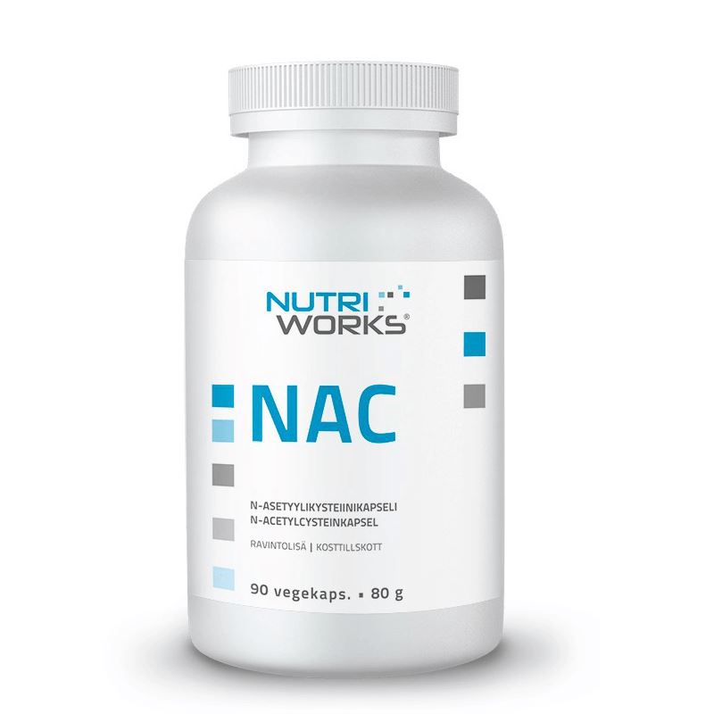 NutriWorks NAC 90 kapslí - AKCE