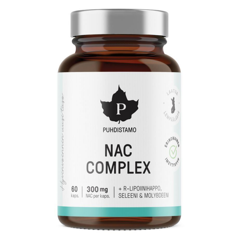 Puhdistamo NAC - complex 60 kapslí - AKCE