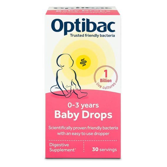 OPTIBAC - Baby Drops (Probiotika v kapkách pro děti) 10ml