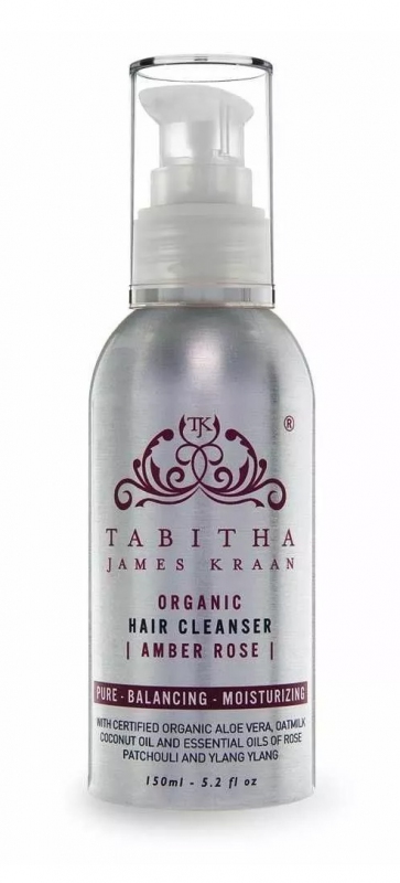 Tabitha James Kraan BIO Přírodní šampon - Amber Rose, Všechny typy vlasů - 165 ml - AKCE
