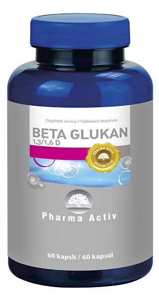 Beta glukan 1,3/1,6 D 60 KAPSLÍ