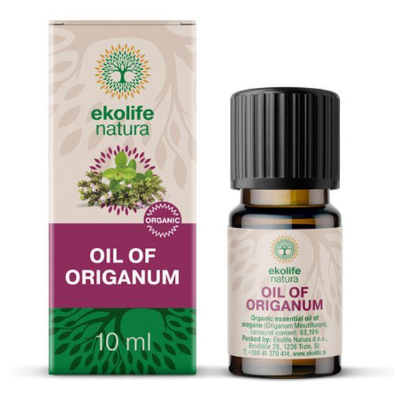EKOLIFE NATURA Oil of Origanum 10ml (Esenciální olej z Oregána)