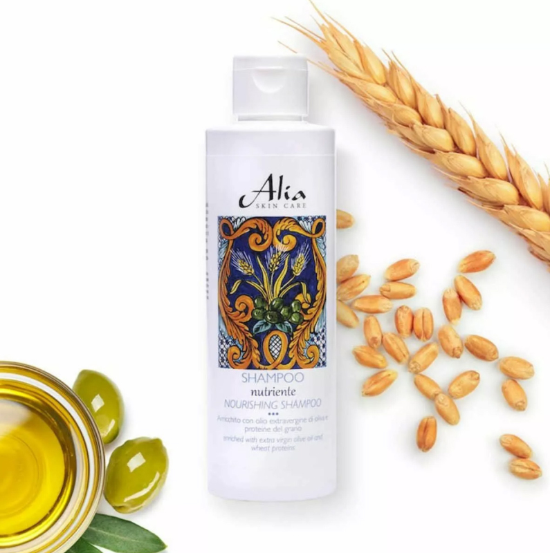 Alia Vyživující šampon s pšeničným proteinem a měsíčkem  - 200ml