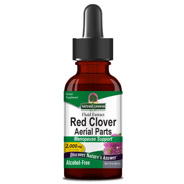 Nature’s Answer Red Clover - Červený jetel bez alkoholu 30 ml