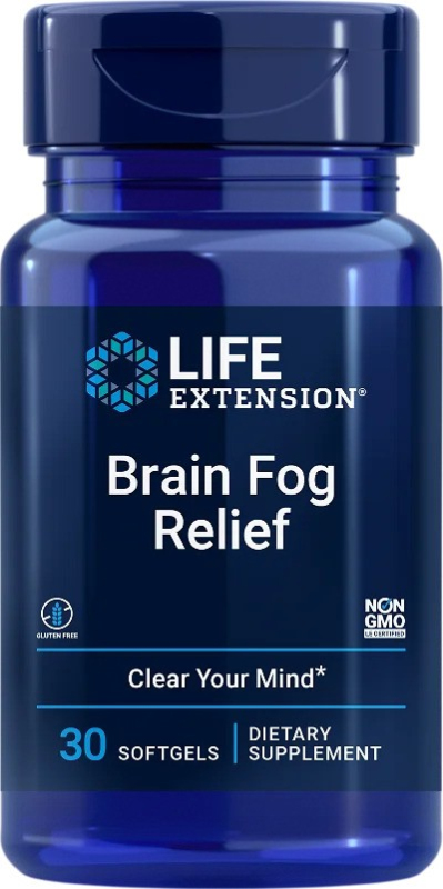 Life Extension Brain Fog Relief - 30 kapslí
