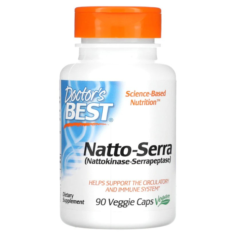 Doctor’s Best Natto-Serra - 90 veganských kapslí
