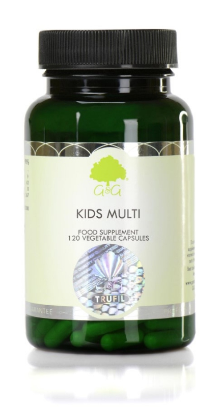 G&G Vitamins - KIDS MULTI - 120 dětských kapslí - Po datumu minimální spotřeby - AKCE