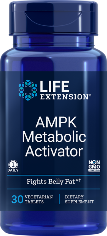 Life Extension AMPK Metabolic Formula, 30 rostlinných tablet