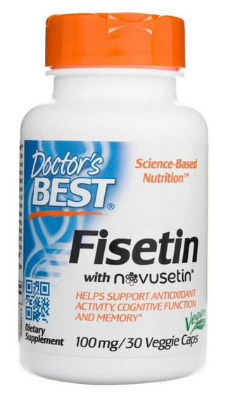 Doctor’s Best Fisetin s novusetinem 100 mg - 30 veg. kapslí