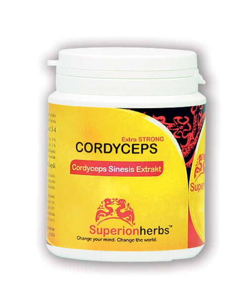 Cordyceps, Extrakt 40% polysacharidů, 15% manitolu 90 cps