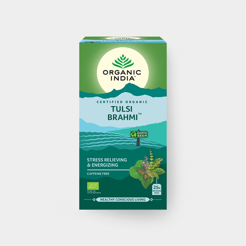 Tulsi Brahmi BIO, 25 sáčky - Bio - Organic India