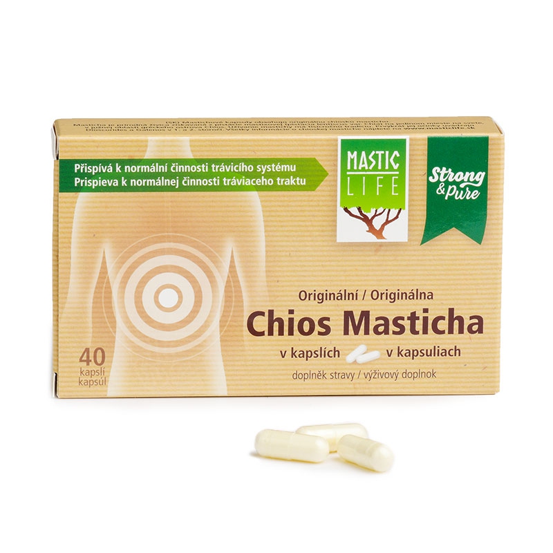 Masticha kapsle Masticlife Strong&Pure 40 cps