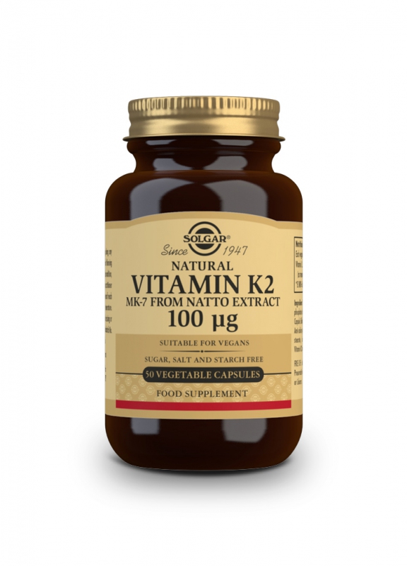Solgar Vitamín K2 100 ug 50 cps