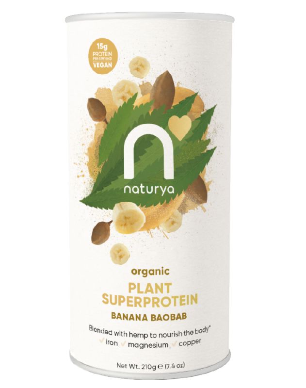 Naturya Bio protein – baobab a banán 210 g