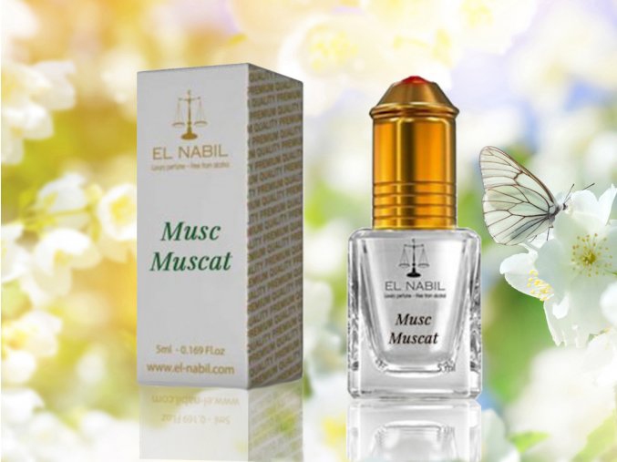 El Nabil - Musc Muscat - Parfémový olej 5ml - Dámský