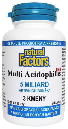 Multi acidophilus 5 miliard aktivních buněk 90cps