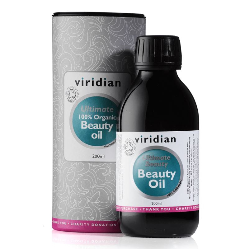 Viridian Beauty Oil 200ml Organic