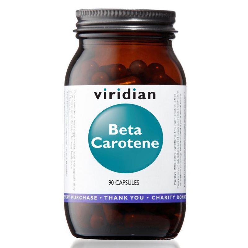 Viridian - Beta Carotene 90 kapslí
