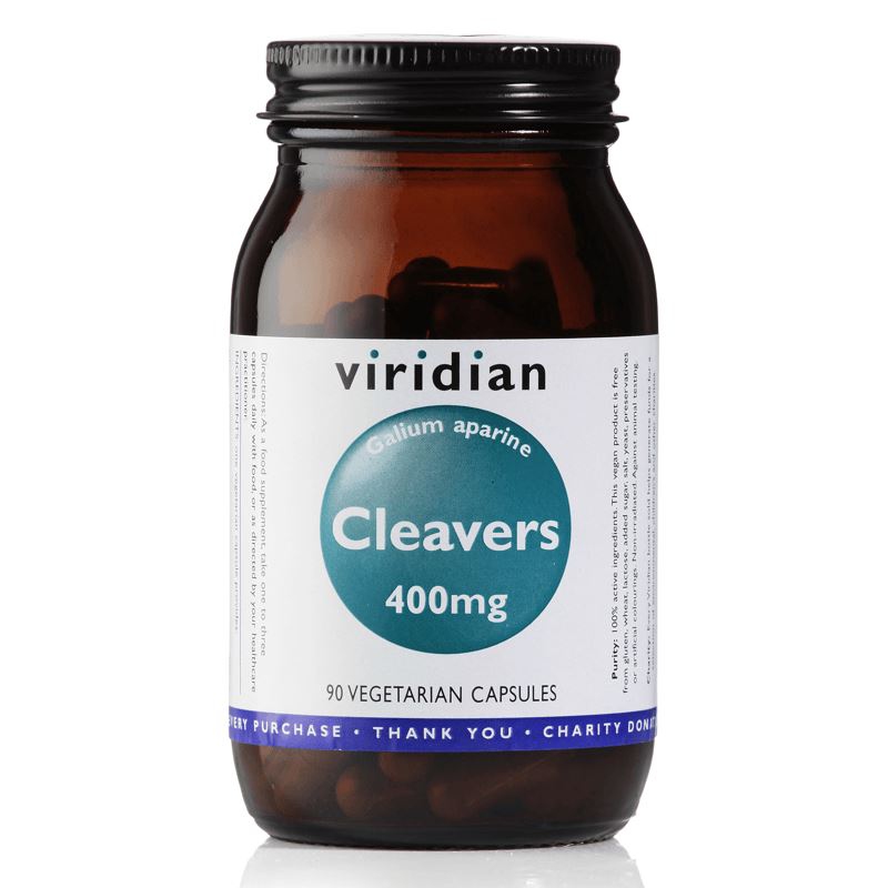Viridian - Cleavers 400mg 90 kapslí - Svízel přítula