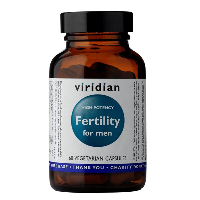 Viridian - Fertility for Men 60 kapslí - Podpora plodnosti mužů