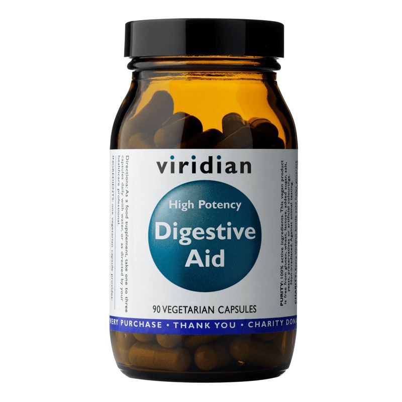 Viridian - High Potency Digestive Aid 90 kapslí