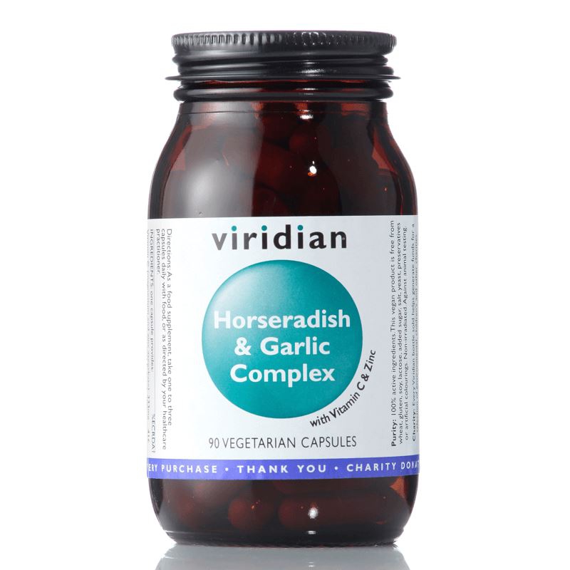Viridian Horseradish & Garlic Complex 90 kapslí