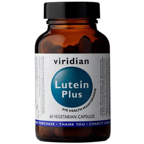 Viridian Lutein Plus 60 kapslí
