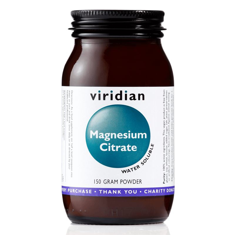 Viridian - Magnesium Citrate Powder 150 g
