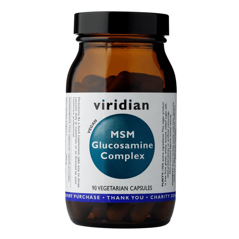 Viridian - MSM Glucosamine Complex 90 kapslí