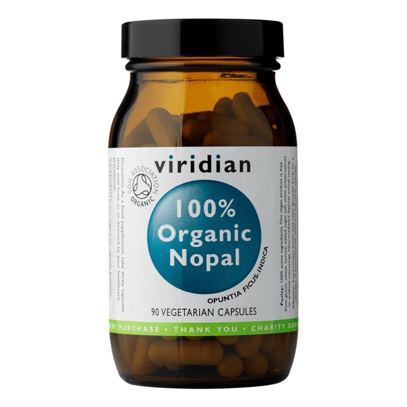 Viridian Nopal 90 kapslí Organic