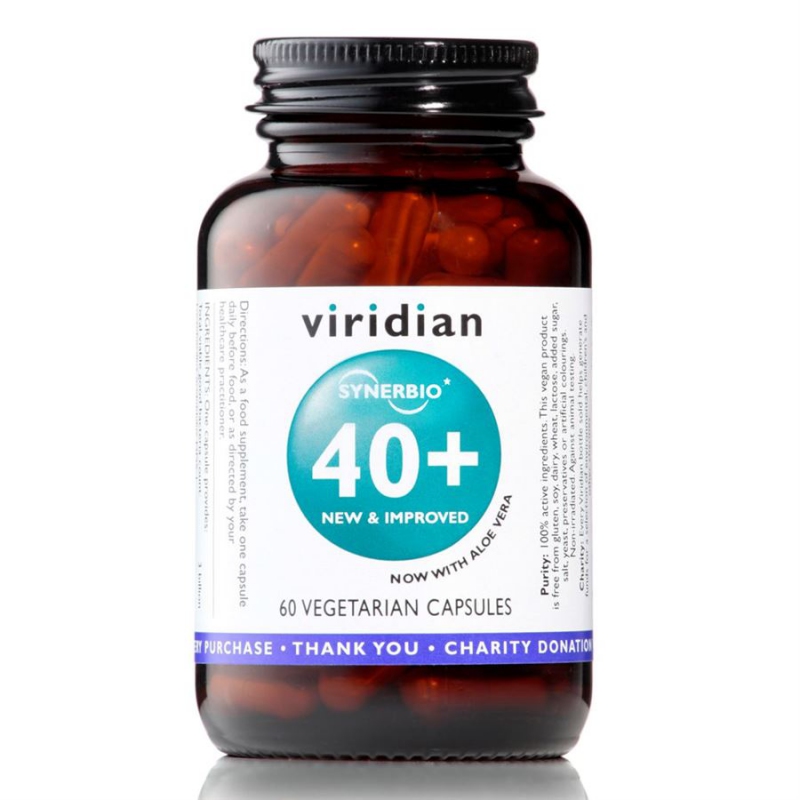 Viridian - Synerbio 40+ 60 kapslí