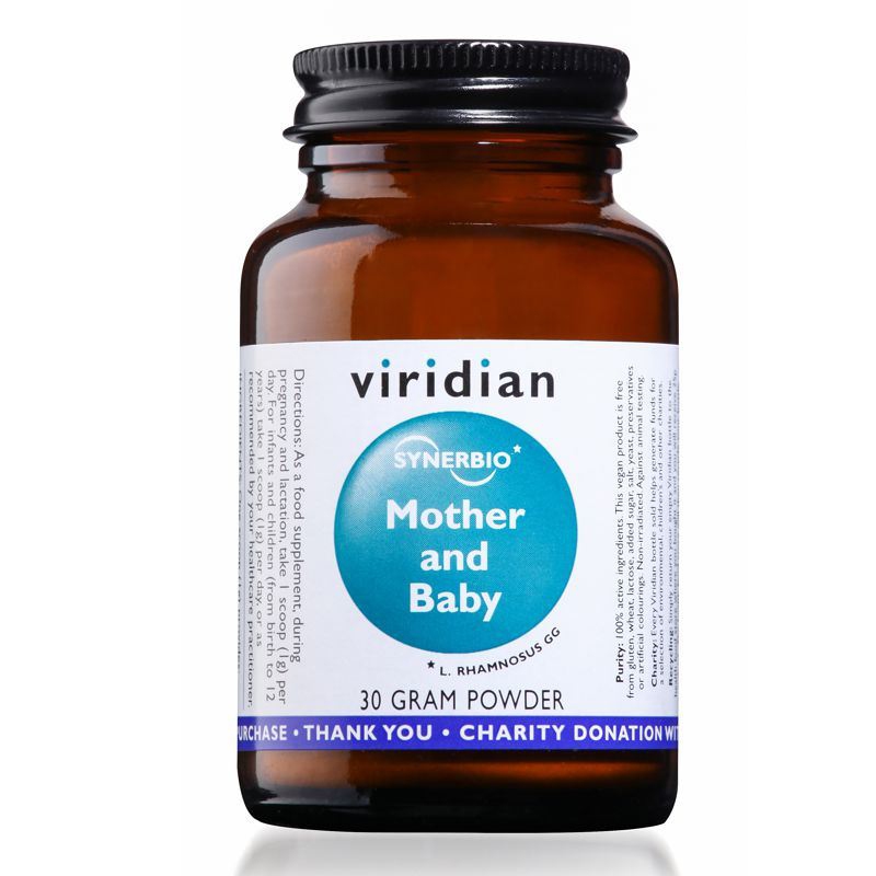 Viridian - Synerbio Mother and Baby 30g - probiotika pro matuku a dítě