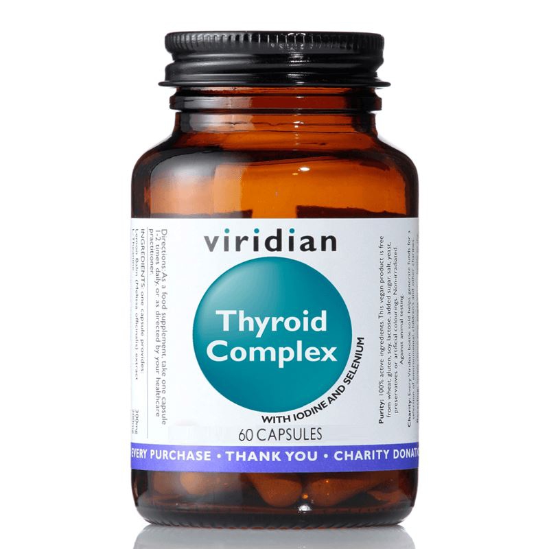 Viridian Thyroid Complex 60 kapslí