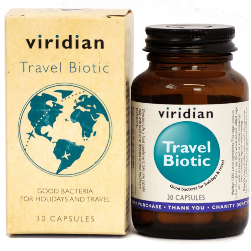 Viridian - Travel Biotic 30 kapslí - cestovní probiotika