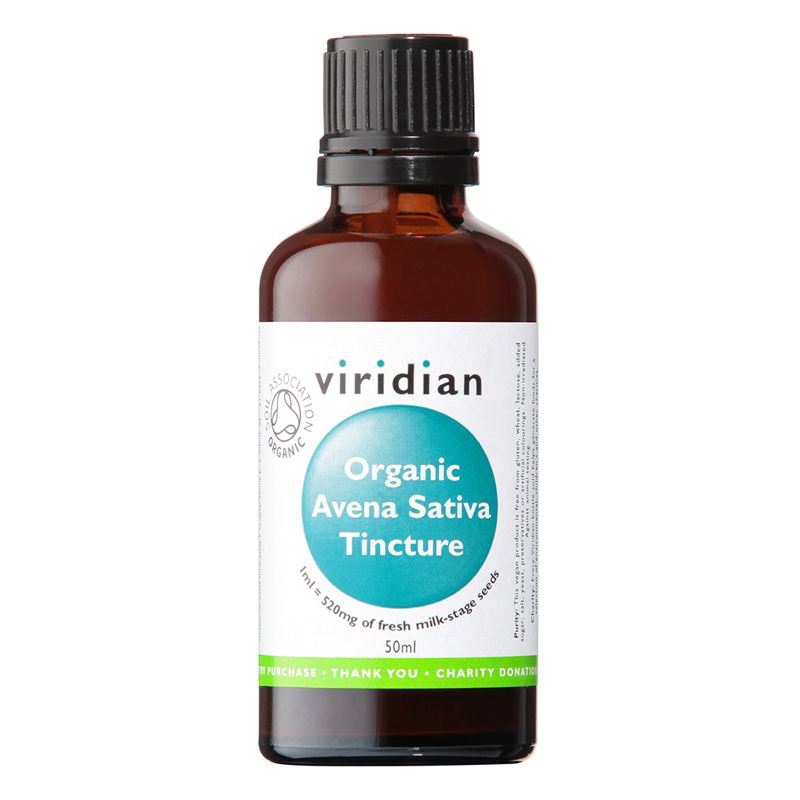 Viridian Avena Sativa Tincture 50ml Organic