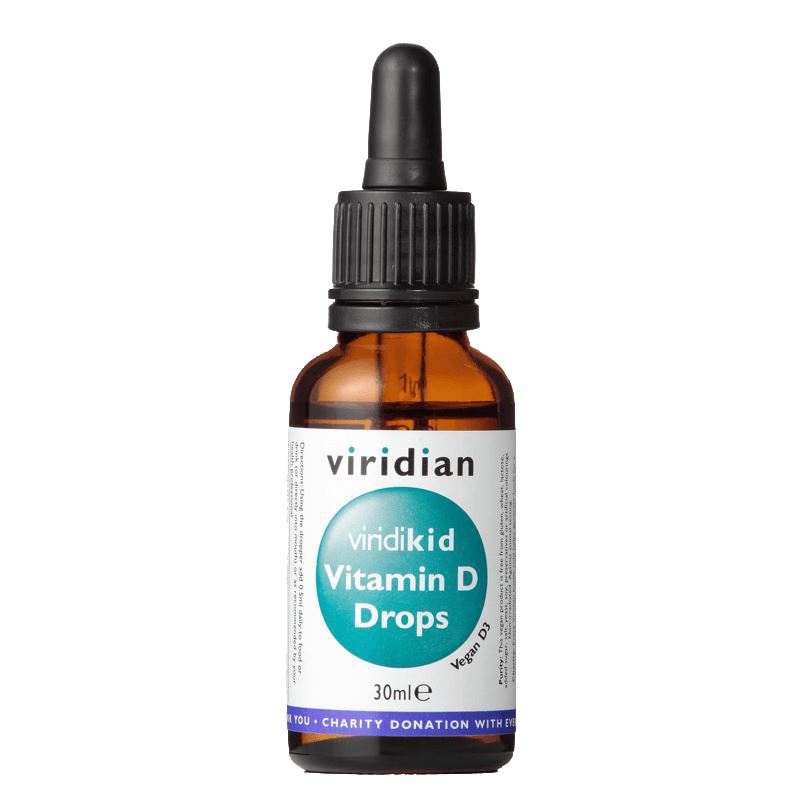 Viridian - Viridikid Vitamin D Drops 400iu 30ml - pro děti