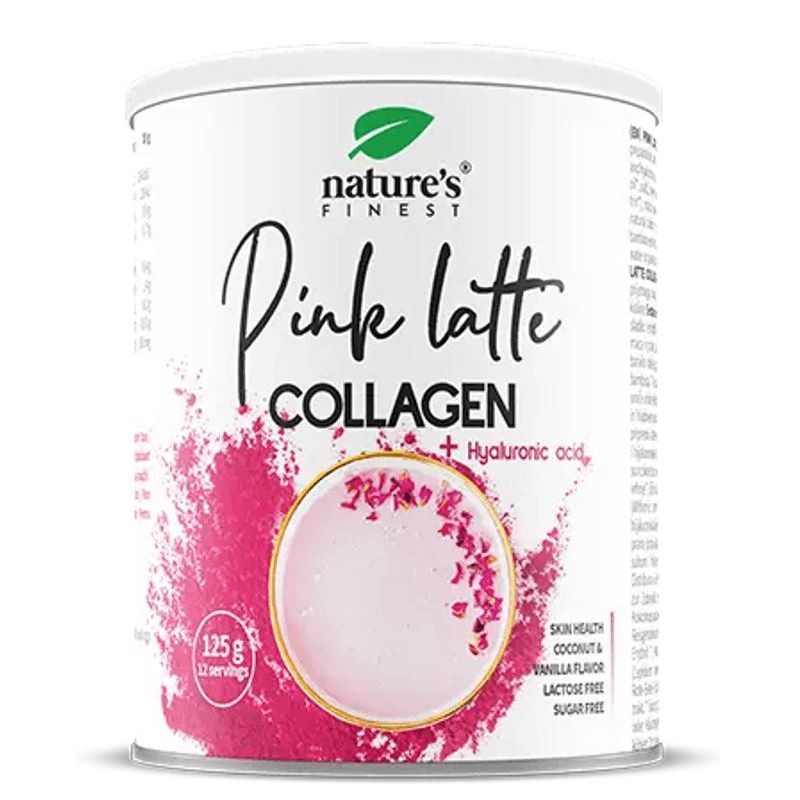 Nutrisslim Pink Latte Collagen + Hyaluronic Acid 125g