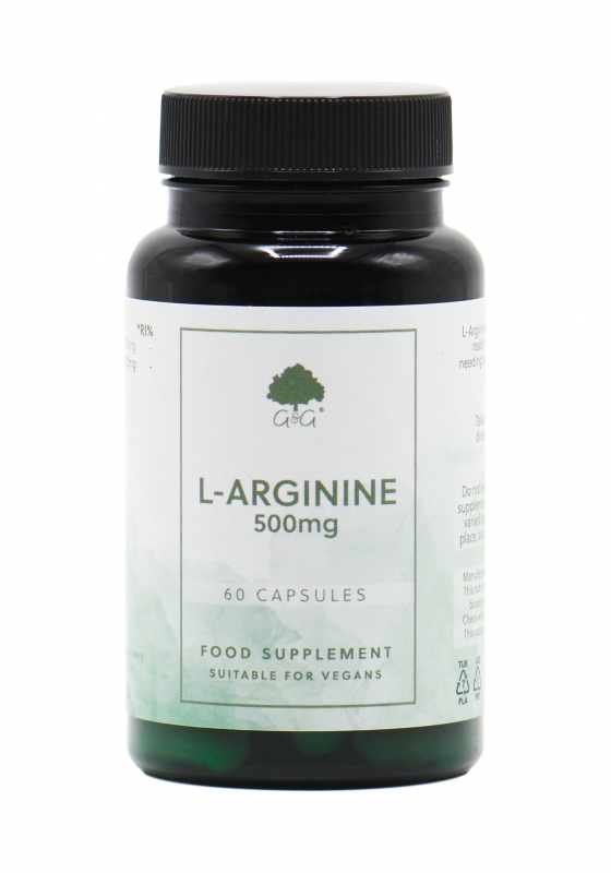 G&G Vitamins - L-Arginin 500 mg - 60 kapslí