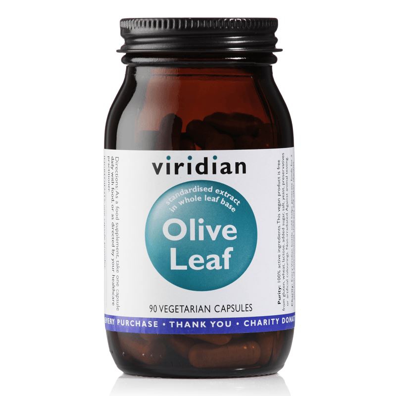 Viridian - Olive Leaf 90 kapslí (Extrakt z listů olivovníku)