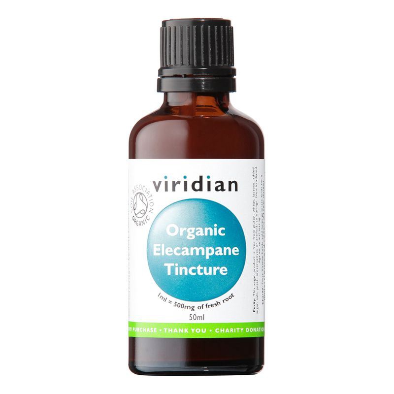 Viridian - Elecampane Tincture 50ml - BIO Oman pravý