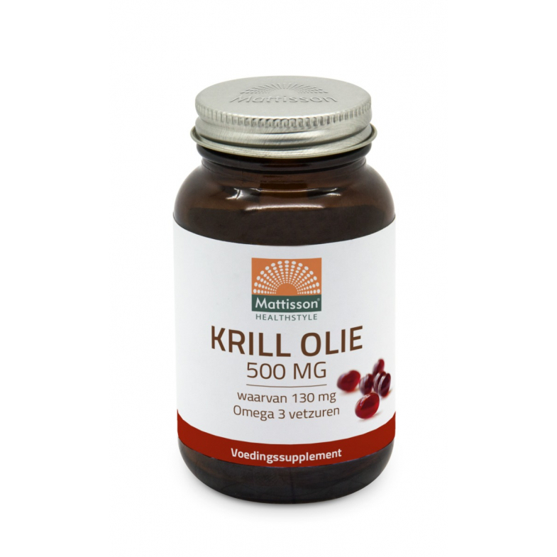 Mattisson Krill olej  - 500 mg  - 60 kapslí