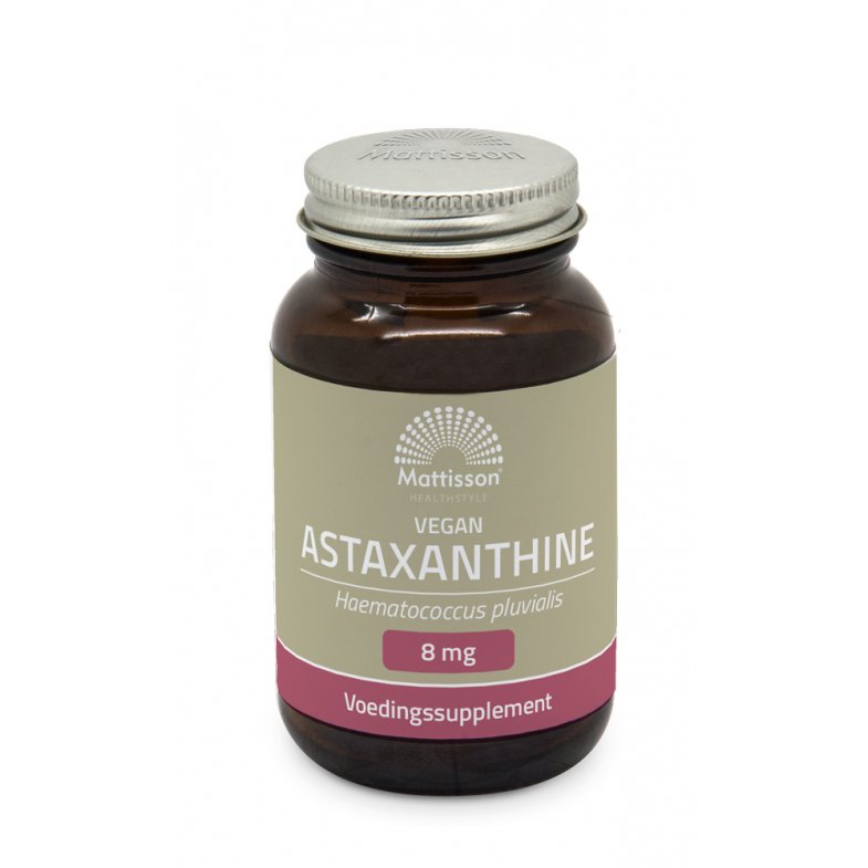 Mattisson Vegan Astaxanthin 8 mg  - 60 kapslí