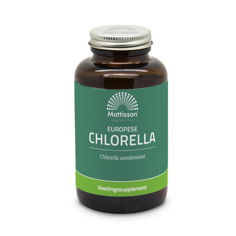 Mattisson European Chlorella 775 mg  - 90 kapslí